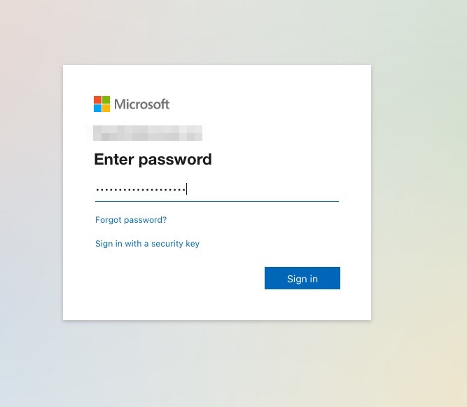 microsoft insomnia login example